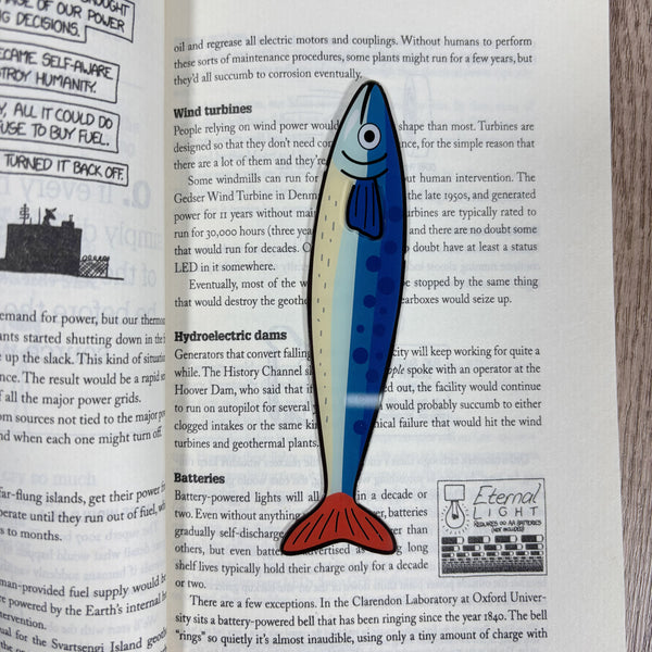 Sardine bookmark