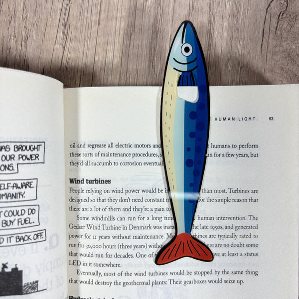 Sardine bookmark