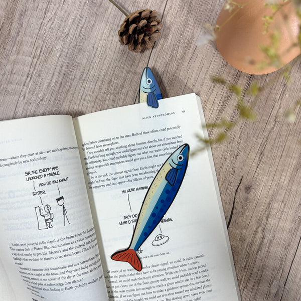 Sardine bookmark