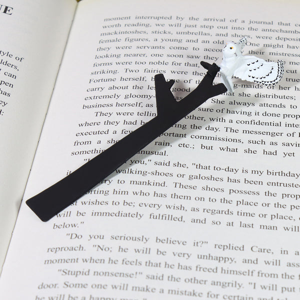 Creative Wizard Snowy Owl Bookmark Novelty Book Mark from The Magic School