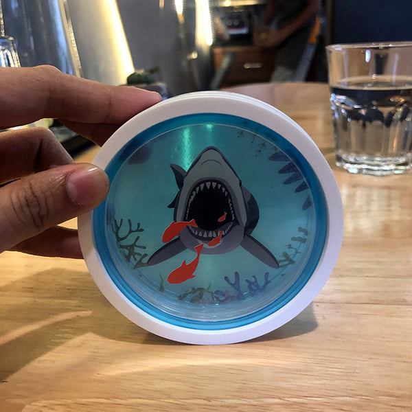 Set of 5 Funny Coaster （shark）