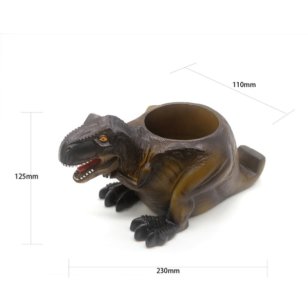 Large Capacity T-Rex Dinosaur Desk Pen Holder